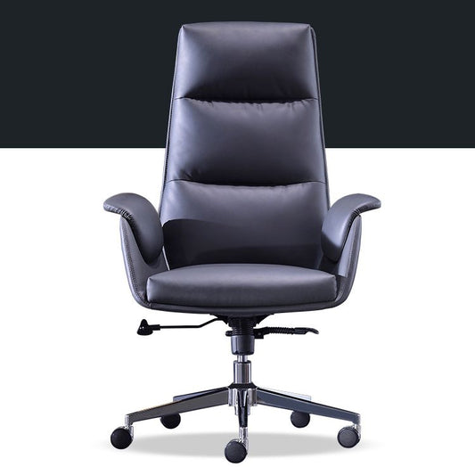 Office High Back Managers Chair sedia moderna imbottita a bracciale