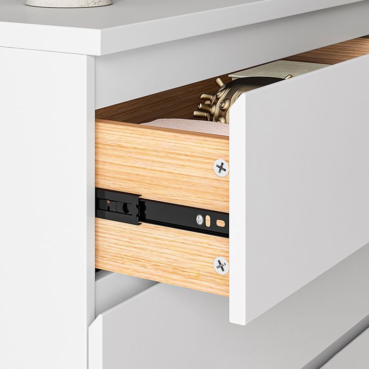 Artificial Wood Living Room Sideboard Cabinet Modern Buffet Server Cabinet with Drawer Clearhalo 'buffet_sideboard' 'Buffets & Sideboards' 'furn' 'furn_buffet_sideboard' 'Furniture' 'furniture_buffet_sideboard' 'Kitchen & Dining Furniture' 1200x1200_f1fb96d6-1d5f-413f-a225-e1b41a3ad881