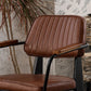 Industrial Style Leather Dining Chairs Open Back Upholstered Dining Side Chairs Clearhalo ' kitchen&dining_furn' 'Dining Chairs' 'Dining Tables & Seating' 'dining_chair' 'furn' 'furn_dining_chair' 'Furniture' 'furniture_dining_chair' 'Kitchen & Dining Furniture' 'kitchen' 1200x1200_f1fd353e-f2ab-4de2-8439-968bf9f3ccbf