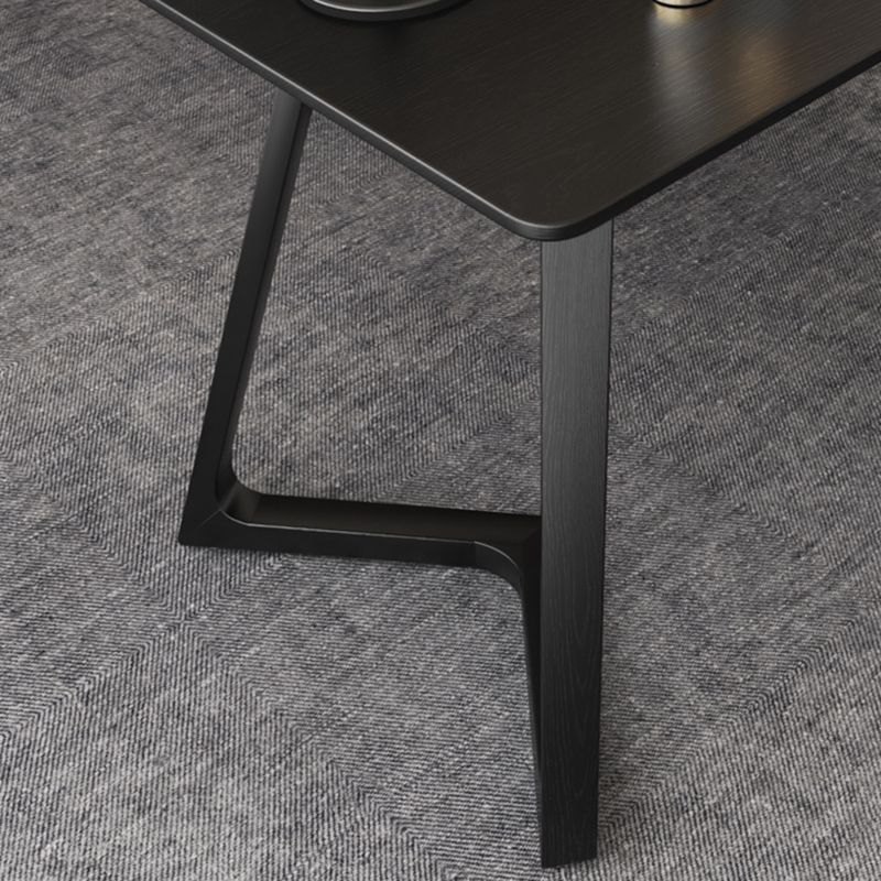 Bureau de bureau massif de style moderne Bureau rectangulaire Home Writing Desk