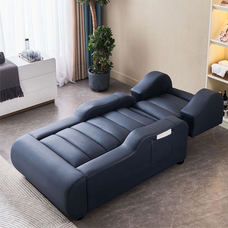 Home theater contemporaneo reclinabile blu blu interno no motion metal