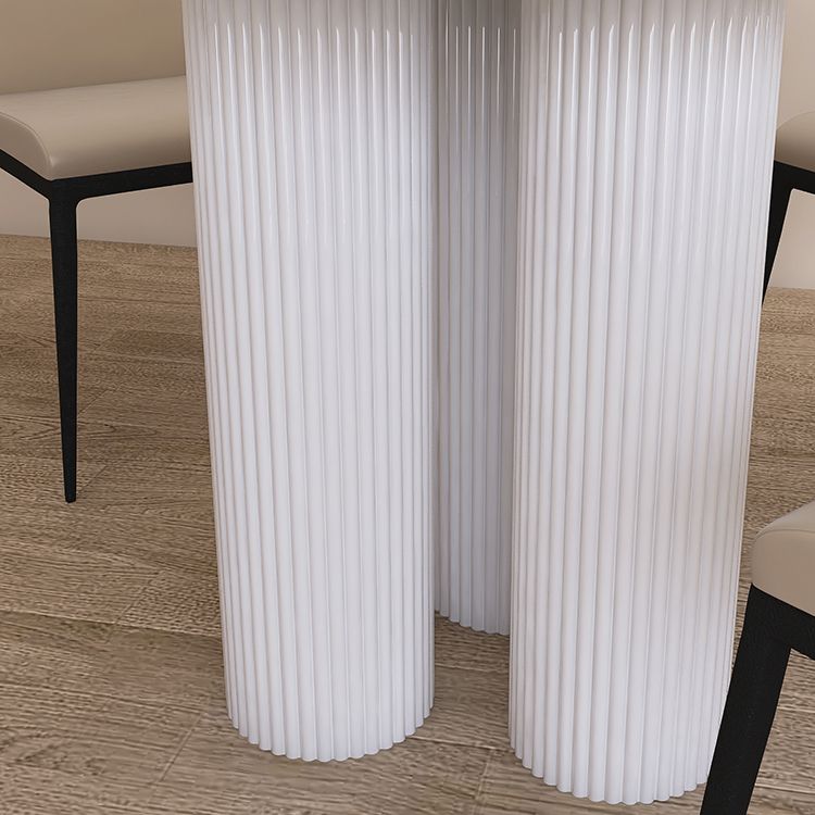 Modern Indoor White Table for Restaurant Sintered Stone Top Dining Table Clearhalo ' dining_table' 'Dining Tables & Seating' 'Dining Tables' 'furn' 'furn_dining_table' 'Furniture' 'furniture_dining_table' 'Kitchen & Dining Furniture' 'kitchen&dining_furn' 'kitchen' 'kitchen_dining_table' 1200x1200_f201fedf-a48f-4684-b41e-f16b8a4d7c86