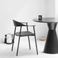 Matte Finish Scandinavian Dining Arm Chair Plastic Open Back Dining Chair Clearhalo ' kitchen&dining_furn' 'Dining Chairs' 'Dining Tables & Seating' 'dining_chair' 'furn' 'furn_dining_chair' 'Furniture' 'furniture_dining_chair' 'Kitchen & Dining Furniture' 'kitchen' 1200x1200_f2081e70-45dd-4674-93ec-99ad327383b0