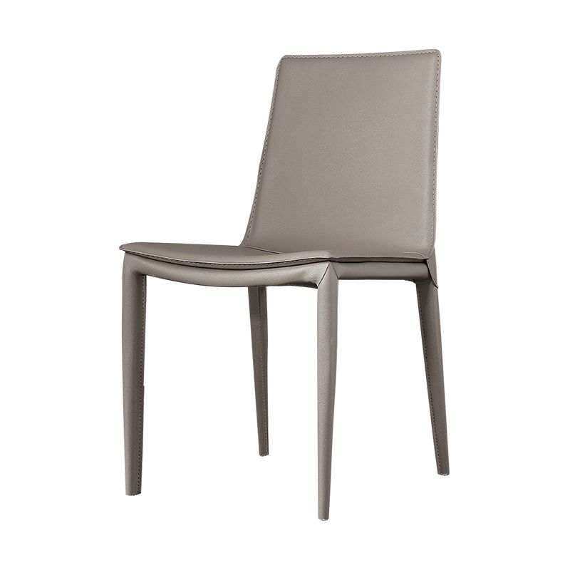 Silla de comedor tapizada silla de acento de comedor contemporáneo