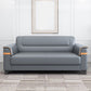 32" Wide Contemporary Sofa Leather Gray Seating for Living Room Clearhalo 'furn' 'furn_sofas' 'Furniture' 'Living Room Furniture' 'Sofa' 'sofas' 1200x1200_f20a9992-cb32-4970-bf4c-af978bdf1821