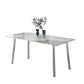Sintered Stone Dining Table Modern Rectangle Dining Table with Acrylic Base for Home Use Clearhalo ' dining_table' 'Dining Tables & Seating' 'Dining Tables' 'furn' 'furn_dining_table' 'Furniture' 'furniture_dining_table' 'Kitchen & Dining Furniture' 'kitchen&dining_furn' 'kitchen' 'kitchen_dining_table' 1200x1200_f20f8fc0-95a0-4009-8f7f-ac7dbd1eea2c