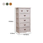 Traditional Solid Wood Lingerie Chest Vertical Storage Chest Dresser with Drawers Clearhalo 'Bedroom Furniture' 'Dressers & Chests' 'dressers_chests' 'furn' 'furn_dressers_chests' 'Furniture' 1200x1200_f212d5c1-a9ba-4794-86df-8c665c818656