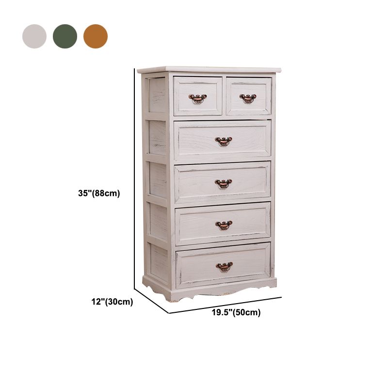 Traditional Solid Wood Lingerie Chest Vertical Storage Chest Dresser with Drawers Clearhalo 'Bedroom Furniture' 'Dressers & Chests' 'dressers_chests' 'furn' 'furn_dressers_chests' 'Furniture' 1200x1200_f212d5c1-a9ba-4794-86df-8c665c818656