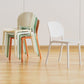 Modern Dining Room Plastic Open Back Stackable Dining Side Chair Clearhalo 'Dining Chairs' 'Dining Tables & Seating' 'dining_chair' 'furn' 'furn_dining_chair' 'Furniture' 'Kitchen & Dining Furniture' 1200x1200_f213b369-0632-4c67-a787-8bcc1c39f9e3