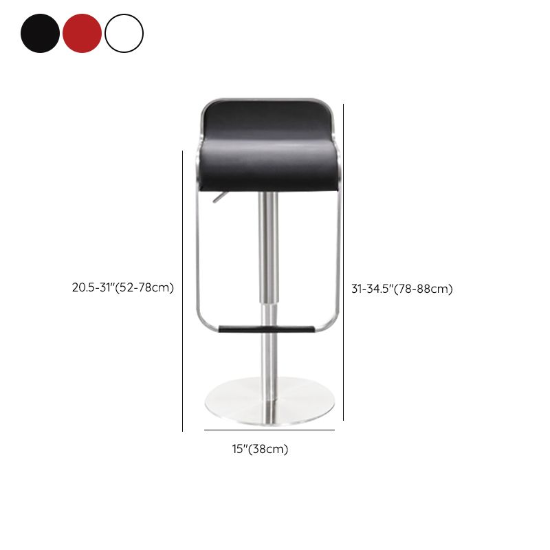 Sgabello da bar in pelle industriale sgabello da cornice per soggiorno per soggiorno