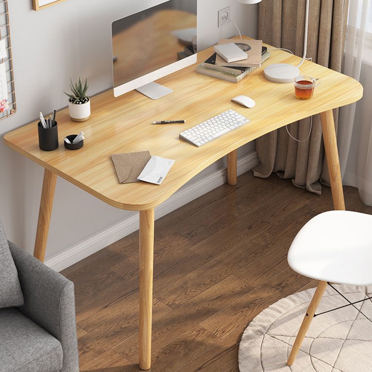 Modern Freeform Home Writing Desk Dormitory Artificial Wood Office Desk Clearhalo 'Furniture' 'furniture_office_desk' 'Office Desks' 'Office Furniture' 'office_desk' 1200x1200_f21c9e98-f14e-4111-8374-3443172471b1