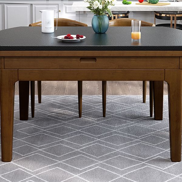 4 Beine Esstisch Moderner Stil Runder Stein esissen