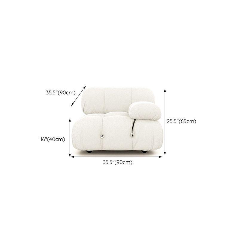 Canapé de siège étanche résistant à la mousse de mousse avec tête de clou