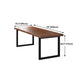 Rectangular Solid Wood Desk with Pine Wood Top and Black Legs Clearhalo 'Furniture' 'furniture_office_desk' 'Office Desks' 'Office Furniture' 'office_desk' 1200x1200_f2260f5d-0b9a-42b6-90d5-1549d6dac14f