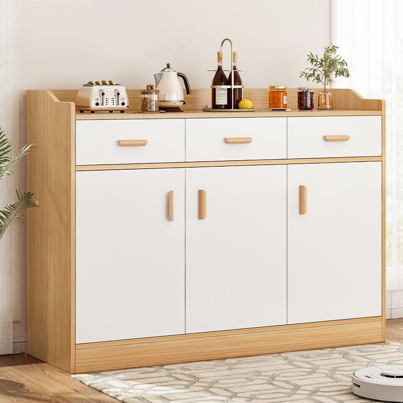 39,4 "großes Holz 3 - Türakzentschrank aus der Mitte des Jahrhunderts moderner Lagerschrank