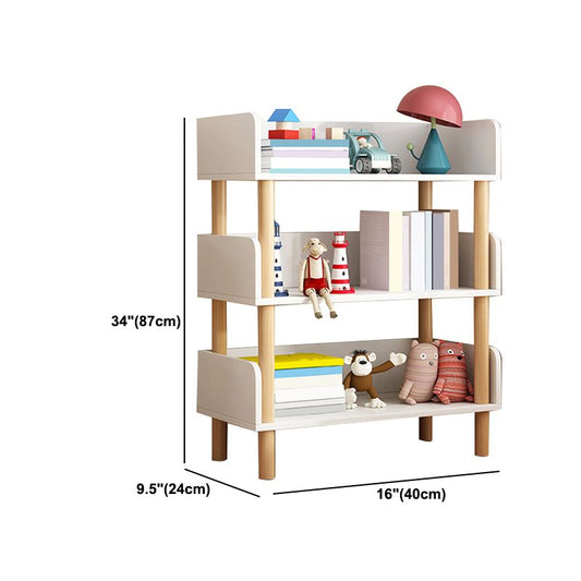 Modern & Contemporary Bookshelf Vertical Shelf Bookcase for Study Room