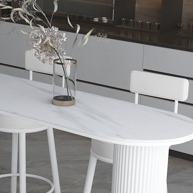 Modern Armless Backrest Counter Stool Iron Dining Room Bar Stool with Leather Cushion Clearhalo 'Bar Furniture' 'Bar Stools' 'bar_stools' 'furn' 'furn_bar_stools' 'Furniture' 'furniture_bar_stools' 'Kitchen & Dining Furniture' 1200x1200_f22aa396-263b-4f31-8be6-56f88ba3c1ae