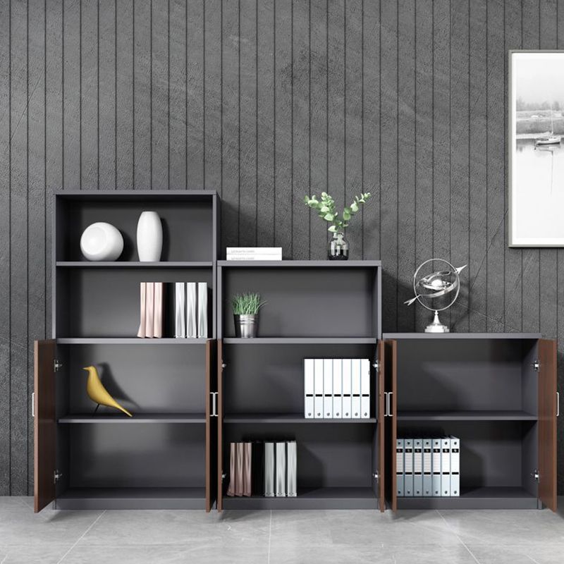 Archivo de estilo moderno Babor de almacenamiento de almacenamiento vertical de madera