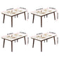 Modern Style Home Sintered Stone Dining Table Rectangle Shape Table with Wood Base Clearhalo ' dining_table' 'Dining Tables & Seating' 'Dining Tables' 'furn' 'furn_dining_table' 'Furniture' 'furniture_dining_table' 'Kitchen & Dining Furniture' 'kitchen&dining_furn' 'kitchen' 'kitchen_dining_table' 1200x1200_f22cbef0-acbd-45b9-8dda-3b31cda79094