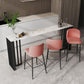 Industrial Style Bar Table Stone 42-inch Height Pub Table for Living Room Clearhalo 'Bar Furniture' 'Bar Tables' 'bar_tables' 'furn' 'furn_bar_tables' 'Furniture' 'furniture_bar_tables' 'Kitchen & Dining Furniture' 1200x1200_f22f4435-ce15-4a45-83af-d1f06fdd557f