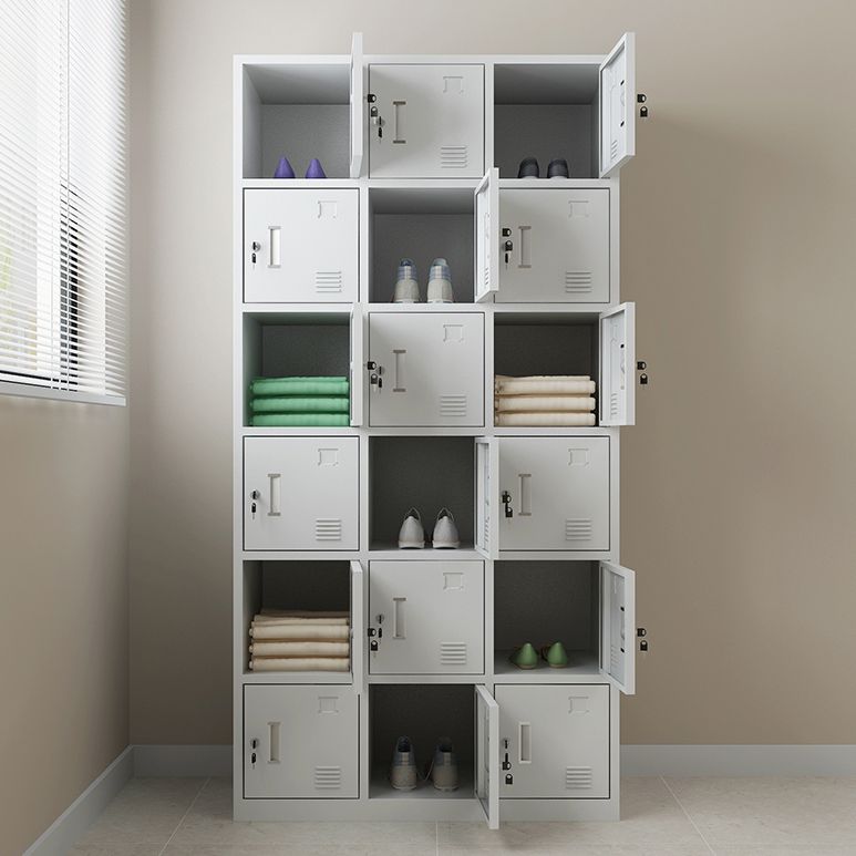 Armoire de garde-robe en acier armoire de garde-robe à charnière contemporaine pour la maison