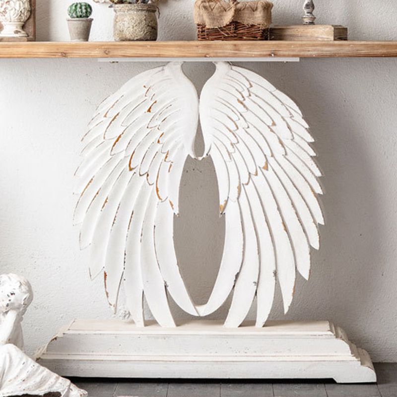 French Country Console Table 16" W Resistant Accent Table for Hall Clearhalo 'Console Tables' 'console_tables' 'Entry & Mudroom Furniture' 'furn' 'furn_console_tables' 'Furniture' 1200x1200_f2331d46-84a1-4daa-b5bf-229a5df9f39c