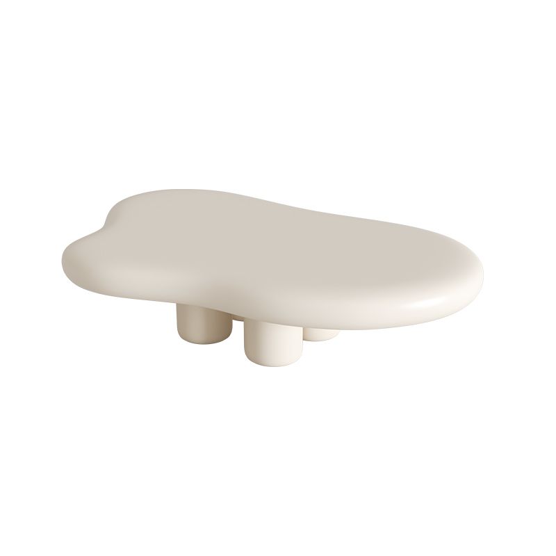 Scandinavian Free Form Coffee Table Wooden 4 Legs Cocktail Table Clearhalo 'Coffee & Accent Tables' 'Coffee Tables' 'coffee_tables' 'furn' 'furn_coffee_tables' 'Furniture' 'Living Room Furniture' 1200x1200_f234e1c7-ba79-4c57-818c-2c492d2113f5