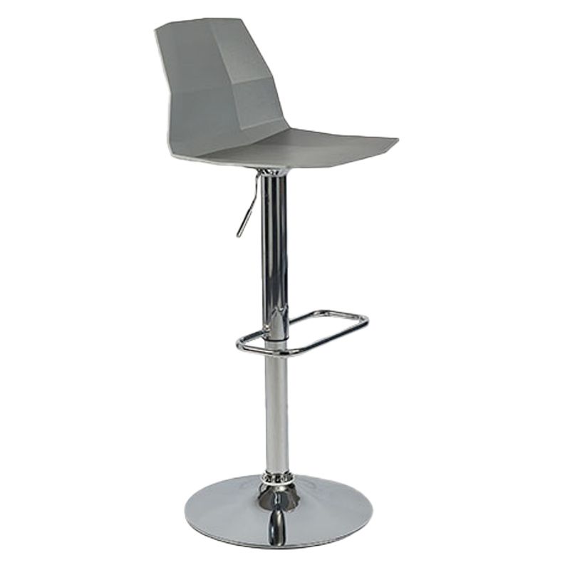 Modern Adjustable Dining Stool Plastic Footrest Counter Stool with Swivel Clearhalo 'Bar Furniture' 'Bar Stools' 'bar_stools' 'furn' 'furn_bar_stools' 'Furniture' 'Kitchen & Dining Furniture' 1200x1200_f23676d8-2881-4904-8c12-706d5cb9110d