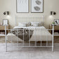 Poster Metal Bed 41 inch With Headboard and Footboard Rectangular Headboard