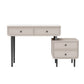 Glam Slate Top Vanity Dressing Table Solid Wood Vanity Desk with Drawers Clearhalo 'Bedroom Furniture' 'furn' 'furn_makeup_vanities' 'Furniture' 'Makeup Vanities' 'makeup_vanities' 1200x1200_f237c75d-9580-4061-a607-b000daf14e46
