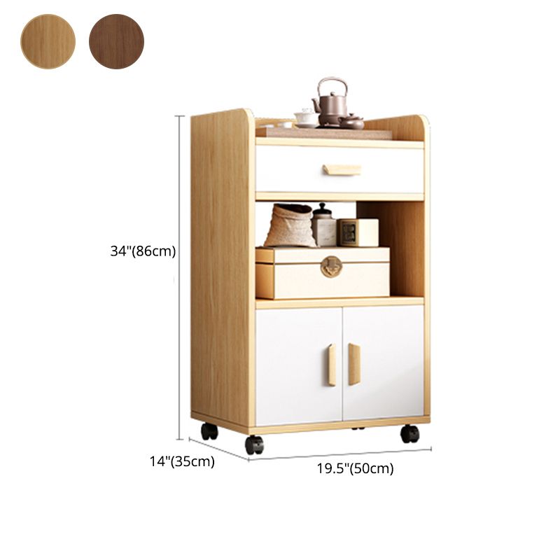 Modern Style Side Board Engineered Wood Sideboard for Dining Room Clearhalo 'buffet_sideboard' 'Buffets & Sideboards' 'furn' 'furn_buffet_sideboard' 'Furniture' 'Kitchen & Dining Furniture' 1200x1200_f23bc67f-0bf8-476a-b665-847422b8b76f