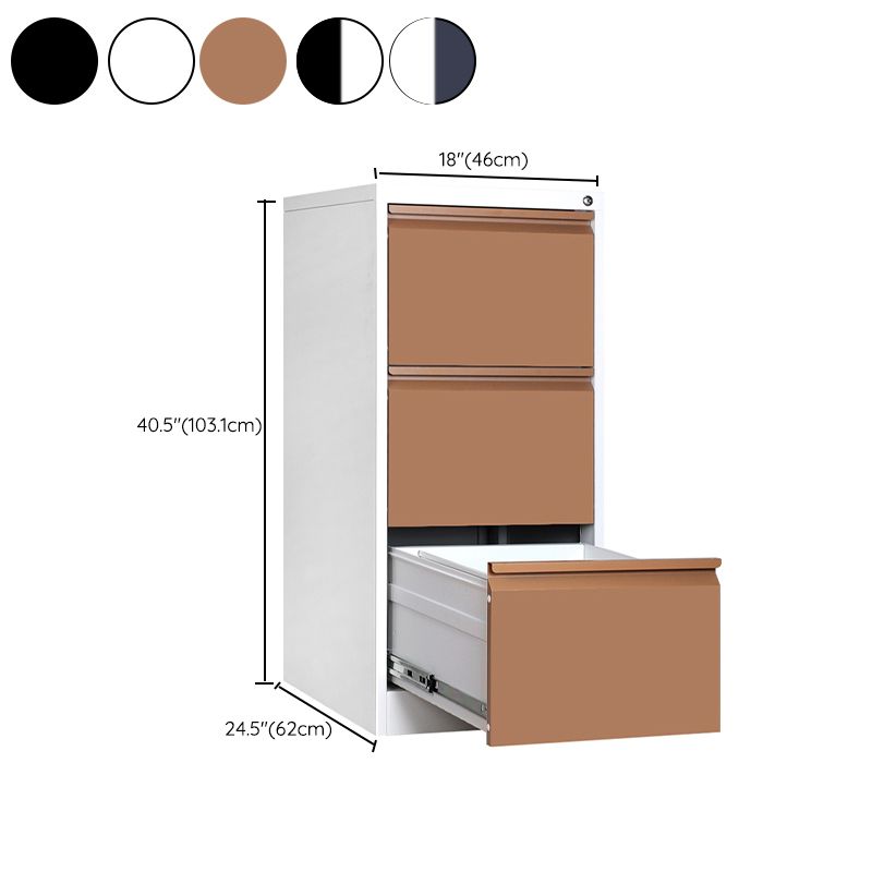 Modern Metal File Cabinet Pure Color Filing Cabinet for Home Office Clearhalo 'Filing Cabinets' 'filling_cabinets' 'furn' 'furn_filling_cabinets' 'Furniture' 'Office Furniture' 1200x1200_f23cf72c-432c-4614-9ec7-66c2ba4f660c