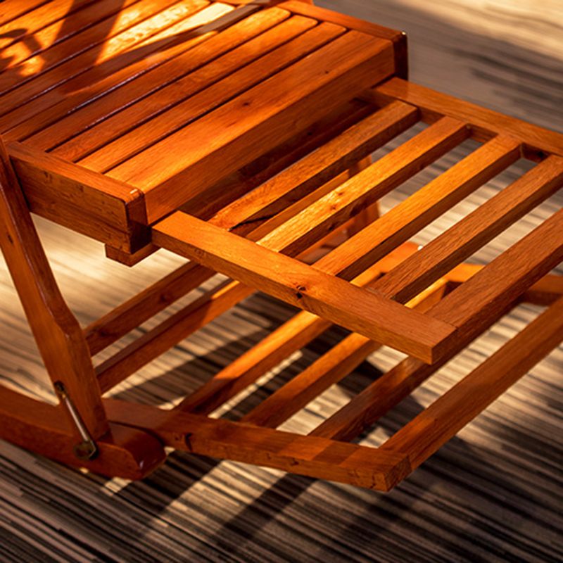 Chaise à bascule traditionnelle à cadre en bois massif backrex à bascule à bascule intérieure