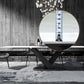 Metal Contemporary Rectangular Dining Table Sintered Stone Table for Dining Room Clearhalo ' dining_table' 'Dining Tables & Seating' 'Dining Tables' 'Furniture' 'furniture_dining_table' 'Kitchen & Dining Furniture' 'kitchen&dining_furn' 'kitchen' 'kitchen_dining_table' 1200x1200_f23e2ed2-43db-48a8-8f43-557e597cc5a6
