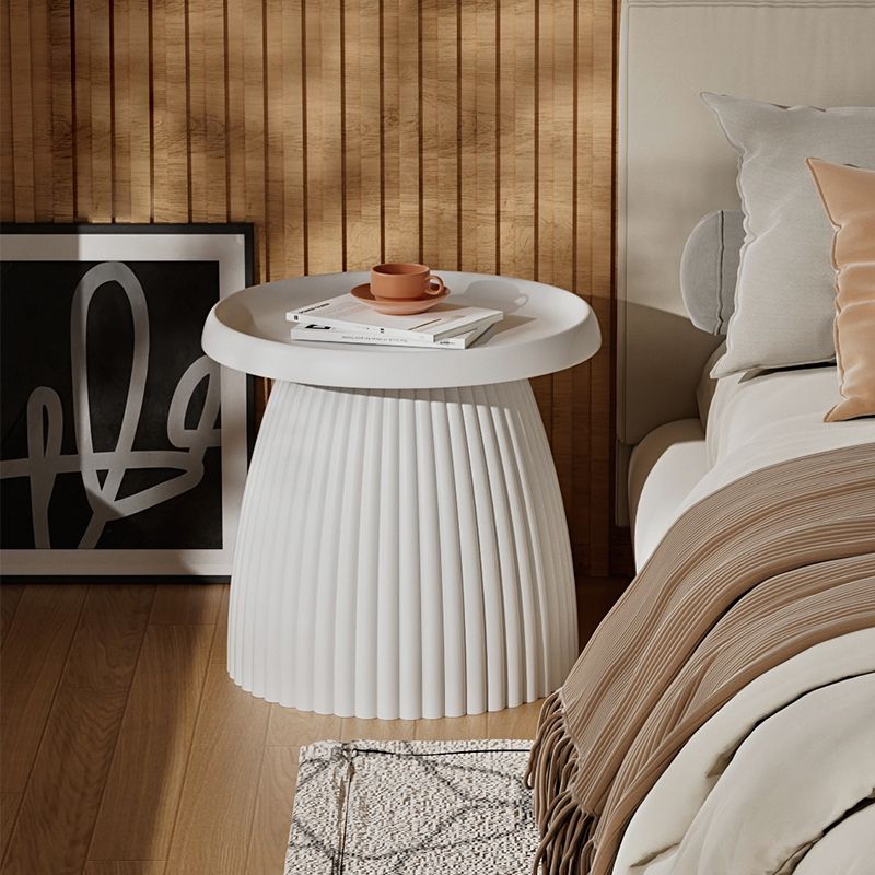 Mesa de acento contemporáneo de la mesa de acento 17.7 "Cama de altura Nightsntand