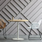 Wooden Top Dining Table Modern Round Dining Table with Metal Base Clearhalo 'Dining Tables & Seating' 'Dining Tables' 'dining_table' 'furn' 'furn_dining_table' 'Furniture' 'furniture_dining_table' 'Kitchen & Dining Furniture' 'kitchen' 'kitchen_dining_table' 1200x1200_f241dbbd-e1f6-440a-a5ab-c1c5118c67b6
