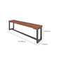 Rectangle Seating Bench Solid Wood Color Bench , 11.7 Inch Width Clearhalo 'Benches' 'Chairs & Seating' 'furn' 'furn_benches' 'Furniture' 'Living Room Furniture' 1200x1200_f24453f9-1f83-4c52-8142-4fff07ca95f7