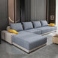 Contemporary Removable Loose Back Cushions Sofa with Reversible Chaise Clearhalo 'Furniture' 'furniture_sectionals' 'kitchen' 'kitchen_sectionals' 'Living Room Furniture' 'Sectionals' 1200x1200_f2471719-14af-4c24-ba61-8ad69d2b78e6