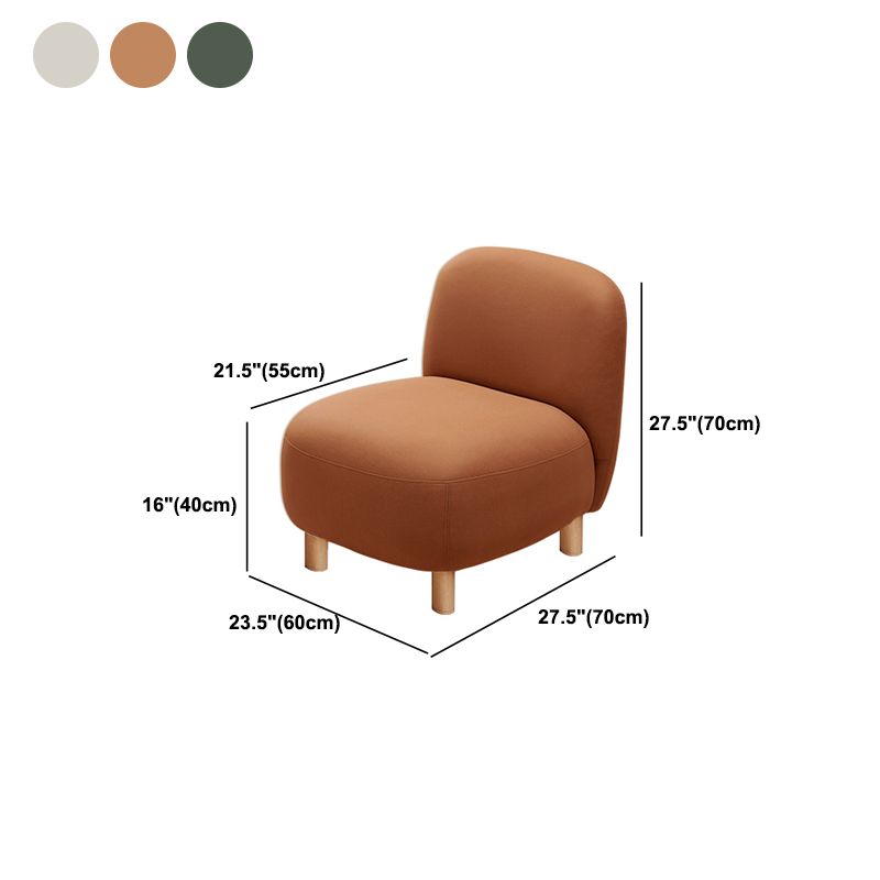 Sofá estándar contemporáneo de cuero sintético resistente a las manchas para sala de estar