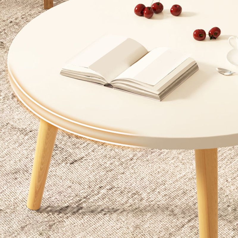 3 Legs 1 Single Coffee Table with Wood Accents Modern Round Cocktail Table Clearhalo 'Coffee & Accent Tables' 'Coffee Tables' 'coffee_tables' 'furn' 'furn_coffee_tables' 'Furniture' 'furniture_coffee_tables' 'Living Room Furniture' 1200x1200_f24a2d3a-99b8-4be9-86fa-ab7e08001a74