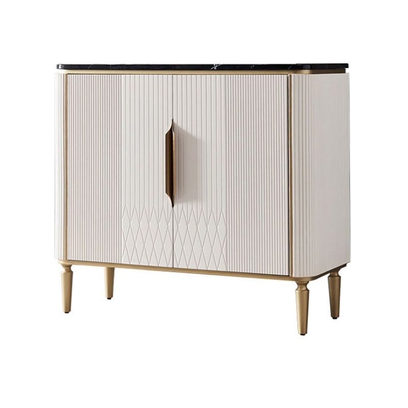 Glam Buffet Server Marble Dining Server con porte per sala da pranzo