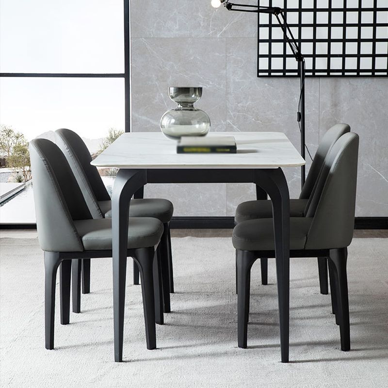 Industrial Restaurant Upholstered Side Chair Matte Finish Parsons Dining Chair Clearhalo ' kitchen&dining_furn' 'Dining Chairs' 'Dining Tables & Seating' 'dining_chair' 'furn' 'furn_dining_chair' 'Furniture' 'furniture_dining_chair' 'Kitchen & Dining Furniture' 'kitchen' 1200x1200_f24c16b1-b86f-4b7c-b59c-650d0fe990c2