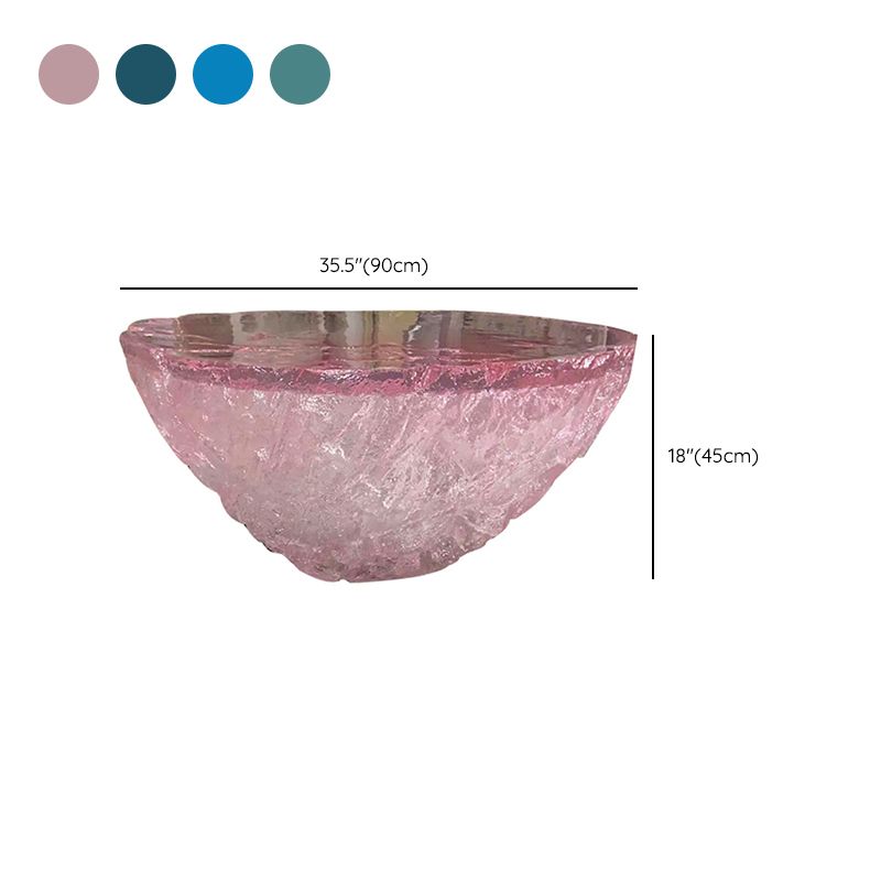 Resin Coffee or End Table Contemporary Round Top with Solid Base Clearhalo 'Coffee & Accent Tables' 'Coffee Tables' 'coffee_tables' 'furn' 'furn_coffee_tables' 'Furniture' 'Living Room Furniture' 1200x1200_f24d2d41-710e-4551-8f94-5fd4bf3a145d