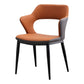 Minimalist Style Leather Dining Chairs Open Back Dining Side Chairs for Home Clearhalo ' kitchen&dining_furn' 'Dining Chairs' 'Dining Tables & Seating' 'dining_chair' 'furn' 'furn_dining_chair' 'Furniture' 'furniture_dining_chair' 'Kitchen & Dining Furniture' 'kitchen' 1200x1200_f25517cc-5208-4991-840a-f1d2ac6c2856