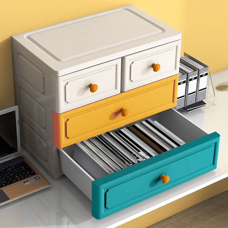 Eigentijdse garderobe kast met lade plastic garderobe kast