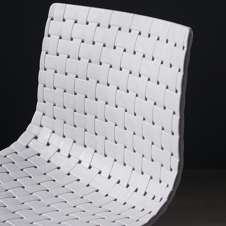 Contemporary Bar-stool Plastic Counter Bar Stool for Kitchen with Metal Legs