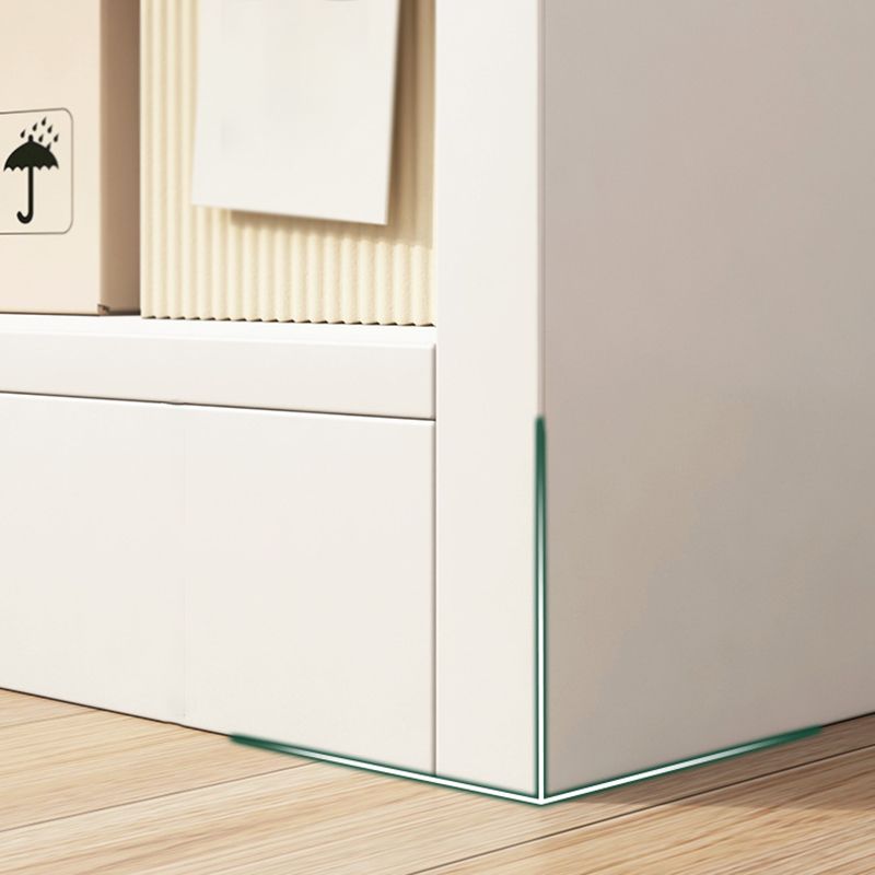 Contemporary Style Bookshelf Closed Back Engineered Wood Shelf Bookcase Clearhalo 'Bookcases' 'furn' 'furn_bookcases' 'Furniture' 'furniture_bookcases' 'kitchen' 'kitchen_bookcases' 'Living Room Furniture' 'Office Furniture' 1200x1200_f2584766-7a8a-4eb2-a475-b89ae76f887d