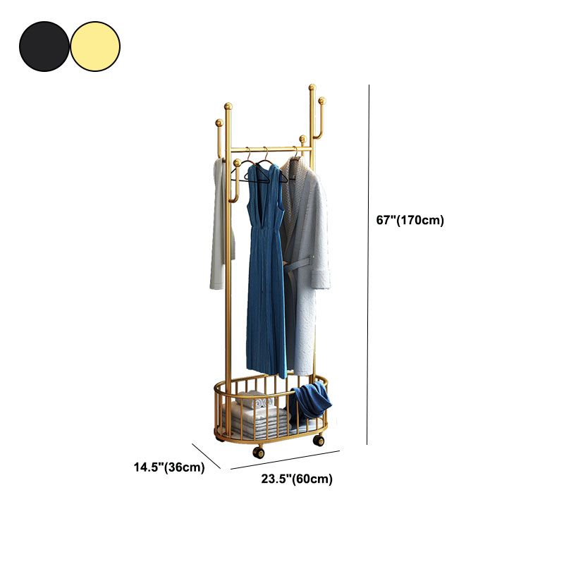 Glam Hall Stand Metal Nessun gancio di scaffalature angosciante incluso