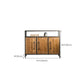Industrial Rectangle Solid Wood With Doors Cabinet Distressed Wood Accent Cabinet Clearhalo 'Cabinets & Chests' 'cabinets_chests' 'furn' 'furn_cabinets_chests' 'Furniture' 'Living Room Furniture' 1200x1200_f25dd787-e4b4-48bb-992e-10c03a00c21e