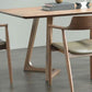 Rectangle Double Pedestal Industrial Dining Table Brown Fixed Table for Home Clearhalo 'Dining Tables & Seating' 'Dining Tables' 'dining_table' 'furn' 'furn_dining_table' 'Furniture' 'furniture_dining_table' 'Kitchen & Dining Furniture' 'kitchen' 'kitchen_dining_table' 1200x1200_f25e5ae1-ceda-429f-9cb4-3193c777d4f0